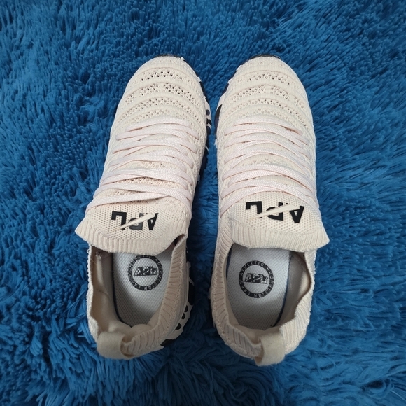 APL Techloom Wave Women's Athletic Shoes Size 7 Light Pink And BL/Navy Leopard - Picture 2 of 10